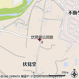 大阪府富田林市伏見堂222-1周辺の地図