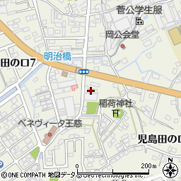 尾崎紙器工業所周辺の地図