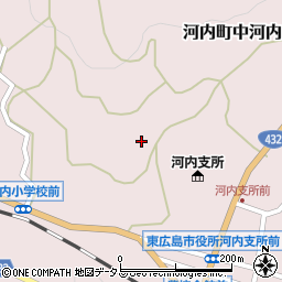 広島県東広島市河内町中河内1097周辺の地図
