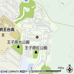 広島県福山市東明王台周辺の地図