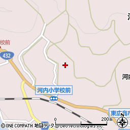 広島県東広島市河内町中河内1051周辺の地図