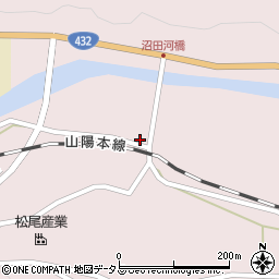 広島県東広島市河内町中河内154周辺の地図