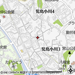 岡野石油店周辺の地図
