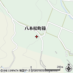 広島県東広島市八本松町篠748周辺の地図