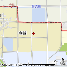 奈良県御所市今城周辺の地図