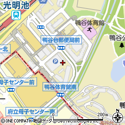 堺市立　光明池駅前南第６自転車等駐車場管理室周辺の地図