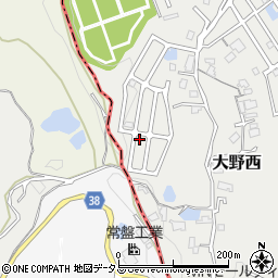 大阪府大阪狭山市大野西844-30周辺の地図