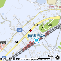 赤坂駅前周辺の地図