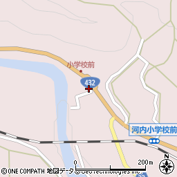 広島県東広島市河内町中河内982周辺の地図