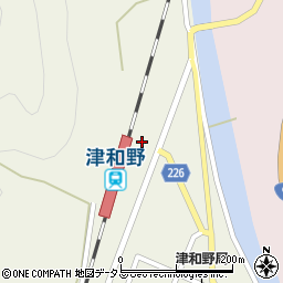 駅レンタカー津和野営業所周辺の地図
