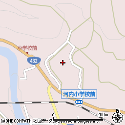広島県東広島市河内町中河内991周辺の地図