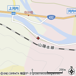 広島県東広島市河内町中河内6周辺の地図