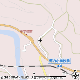 広島県東広島市河内町中河内986周辺の地図