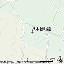 広島県東広島市八本松町篠738周辺の地図