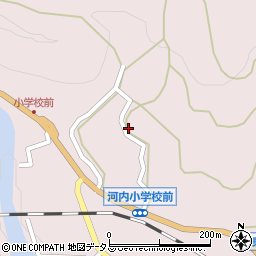 広島県東広島市河内町中河内1009周辺の地図