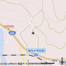 広島県東広島市河内町中河内1009周辺の地図