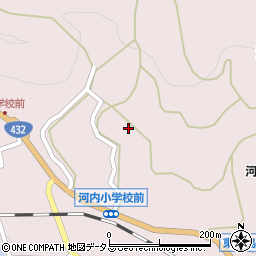 広島県東広島市河内町中河内1041周辺の地図