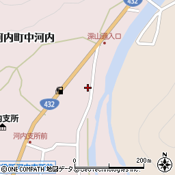 広島県東広島市河内町中河内1344周辺の地図