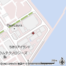 株式会社ＤｅａｒＬａｕｒａ　大阪ベイラボ周辺の地図
