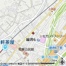 新生サービスセンター周辺の地図