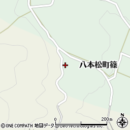 広島県東広島市八本松町篠720周辺の地図