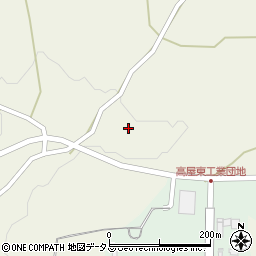 広島県東広島市高屋町高屋東564周辺の地図