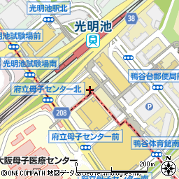 大阪府堺市南区鴨谷台2丁1周辺の地図