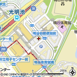 大阪府堺市南区鴨谷台2丁2-4周辺の地図