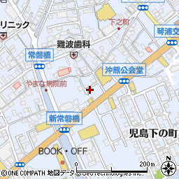 寿司勝周辺の地図