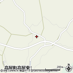 広島県東広島市高屋町高屋東584周辺の地図