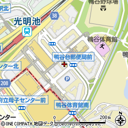 セブンイレブン堺光明池駅東店周辺の地図