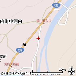 広島県東広島市河内町中河内1340周辺の地図