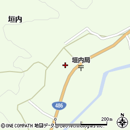 広島県三原市八幡町垣内207周辺の地図