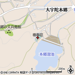 本郷温泉周辺の地図