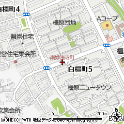 南妙法寺町周辺の地図