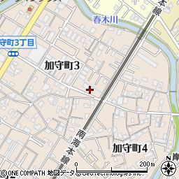 クリエイトホーム岸和田周辺の地図
