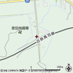 三重県伊勢市楠部町乙-1091周辺の地図