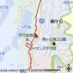 大阪府河内長野市自由ケ丘3-27周辺の地図