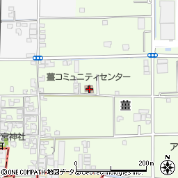 薑コミュニティセンター周辺の地図