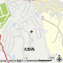 大阪府大阪狭山市大野西921周辺の地図