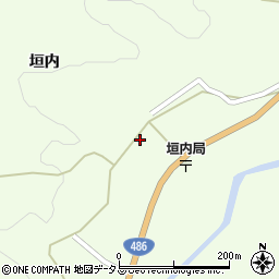 広島県三原市八幡町垣内206周辺の地図