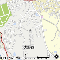 大阪府大阪狭山市大野西923周辺の地図