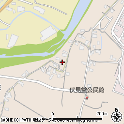 大阪府富田林市伏見堂195周辺の地図