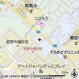 阪南カーペット周辺の地図