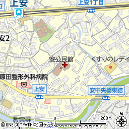 広島市安公民館周辺の地図