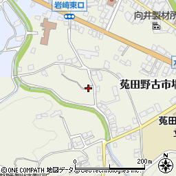 奈良県宇陀市菟田野古市場周辺の地図