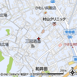 洲脇米店周辺の地図