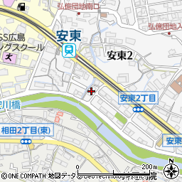 岩井アパート周辺の地図