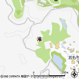 岡山県玉野市滝周辺の地図