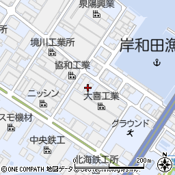 株式会社森垣金属工業所周辺の地図